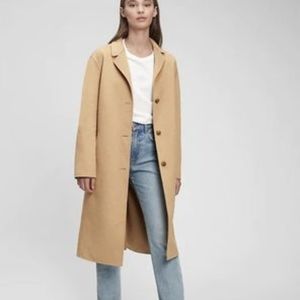 Classic Wool Coat in Camel
